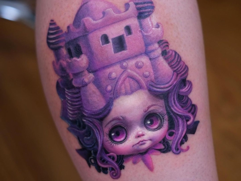 Hình xăm màu đặc sắc 