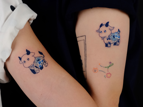 Hình xăm đôi ý nghĩa